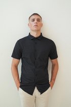 Kultivate Overhemd St Jerry 2101020011 Dark Navy 319 Mannen Maat - M