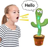 Dansende Cactus | Dancing Cactus | Pratende Cactus | Cactus speelgoed | Zingende Cactus | Groot 32 cm