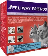 Feliway Friends - Startset - 1 Verdamper met 1 Vulling - 48 ml - Anti-conflict voor Katten