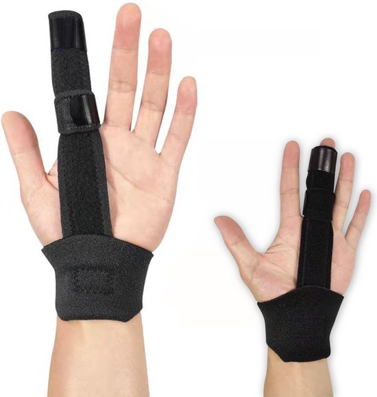 LBB - Vingerspalk - Middel vinger - One size - Geschikt voor alle vingers - Vingerbrace - vinger splint-vinger spalk - wijsvinger - triggerfinger - ringvinger - mallet vinger