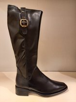 HELIOFORM Comfort plus - lange laars - 630.001.001 - wijdte H - XL schacht - stretch - zwart - uitneembare zool
