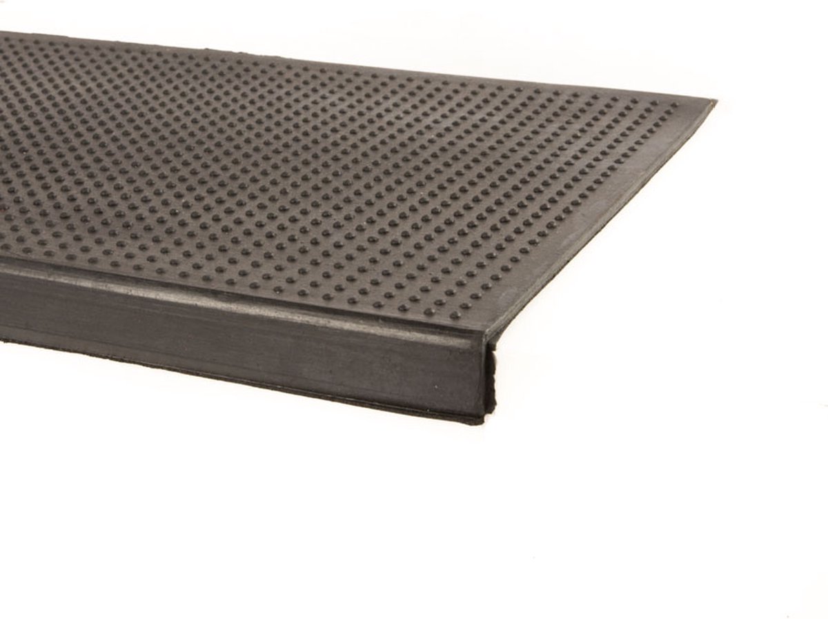 Tapijt Trappen KARAT Rubber Trapmatten – Set Van 5 Stuks – 30x90 Cm – Antislip Voor Buiten – Beschermt Je Treden Buitentrap Bescherming