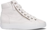 Paul Green 4024 Hoge sneakers - Dames - Wit - Maat 37