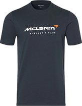 Mclaren Essential Logo Shirt Grijs 2022 M - Lando Norris - Daniel Ricciardo - Formule 1