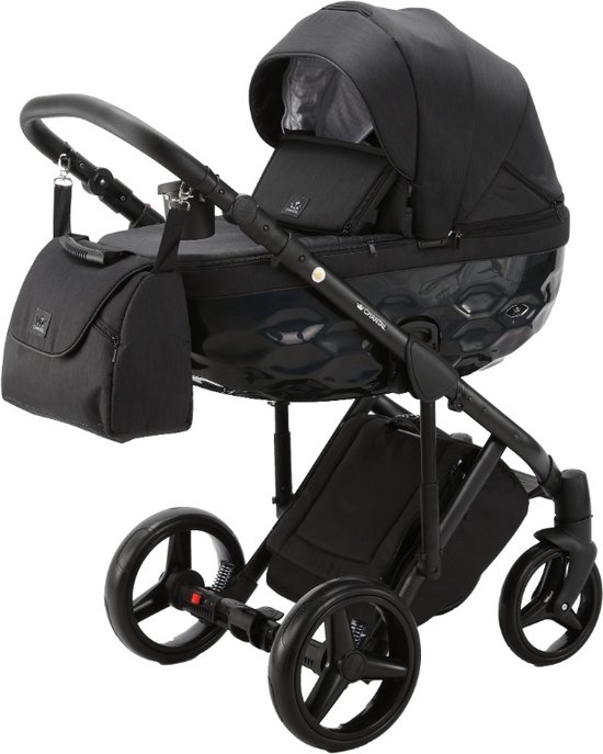 Kinderkraft Prime 2 Shadow Grey Poussette 3 en 1 avec siège auto  KSPRIM02GRY3000