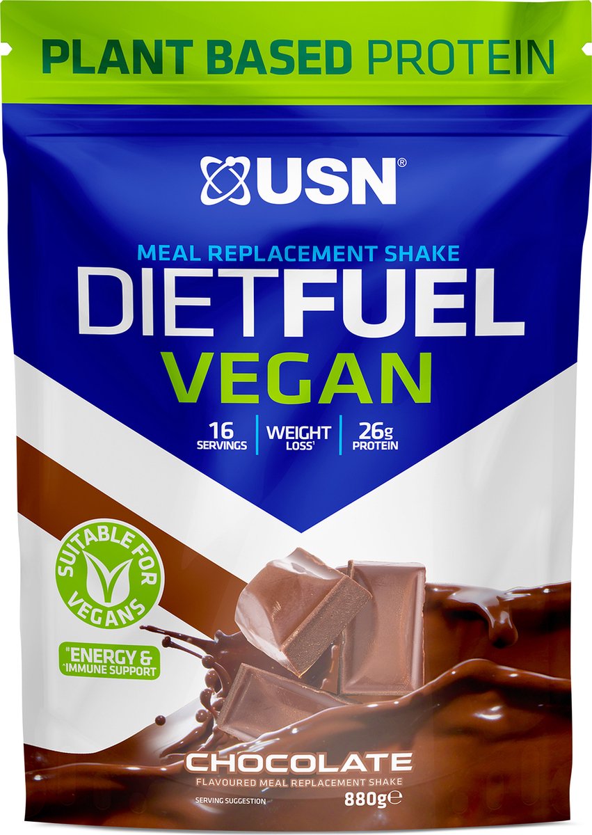 Diet Fuel Vegan (880g) Chocolate