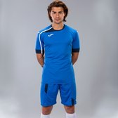 Joma Roma II Sporttenue Korte Mouw Kinderen - Royal / Marine / Wit