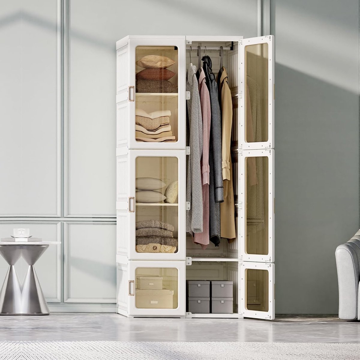 Luxe Kledingkast – 69x50x170 cm – Industrohome