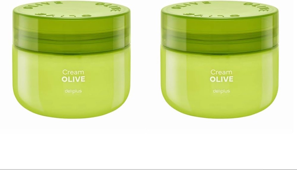 Deliplus | Lichaamscrème met Olijfolie | Cream con Aceite de Oliva | Multi-Pack / Voordeelpack uit Spanje met 2 x 250ml