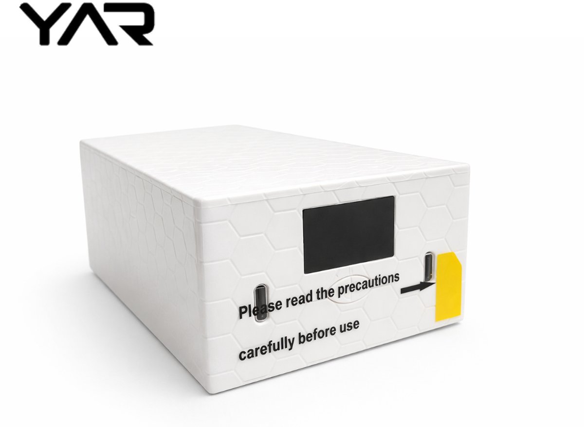 YAR - Li-ion Batterij Set - 12.000mAh 12.6V - Incl. Oplader & DC-DC USB Converter