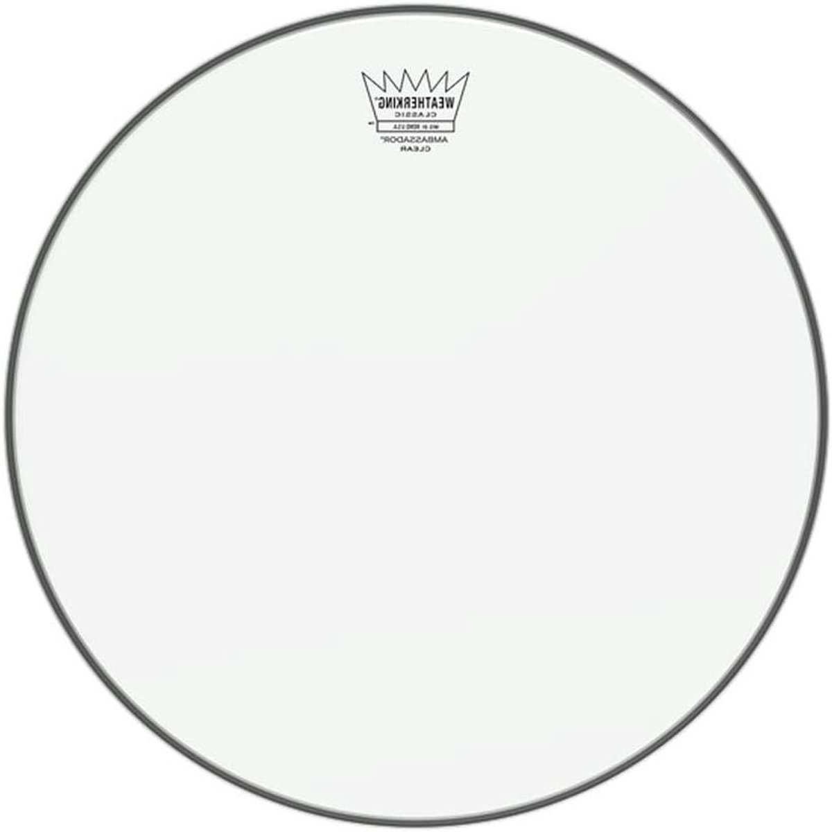 Drumvel - Resonantievel - Drum Geluid Verbeteren - Classic Fit Ontwerp - 18 inch - Transparant