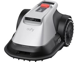 eufy Robotgrasmaaier E15 - Draadloos - Zonder RTK - Geen signaalproblemen - 5-Minuten-setup - Automatische mapping tot 800 m2 - Obstakelvermijding - Ride-On Edge - Bediening via app