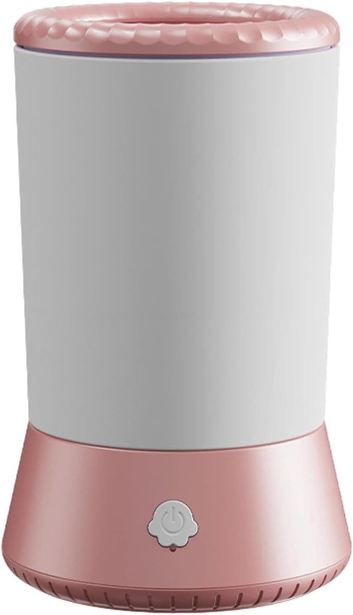 Hondenpoot Reiniger - Pootwasser Huisdier - Poten Schoonmaken - Automatische Reiniging - 17 cm - Wit Roze