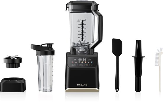 Dreame BlendLogic™ Blender - 2000W - iDetect™ AI - 9 Programma's - BPA-vrij - 2L + 700ml - Zwart van Merkloos — afbeelding 3