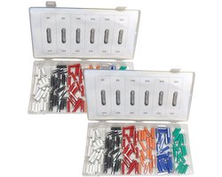 Steenzekeringen assortiment 240 delig diverse ampères