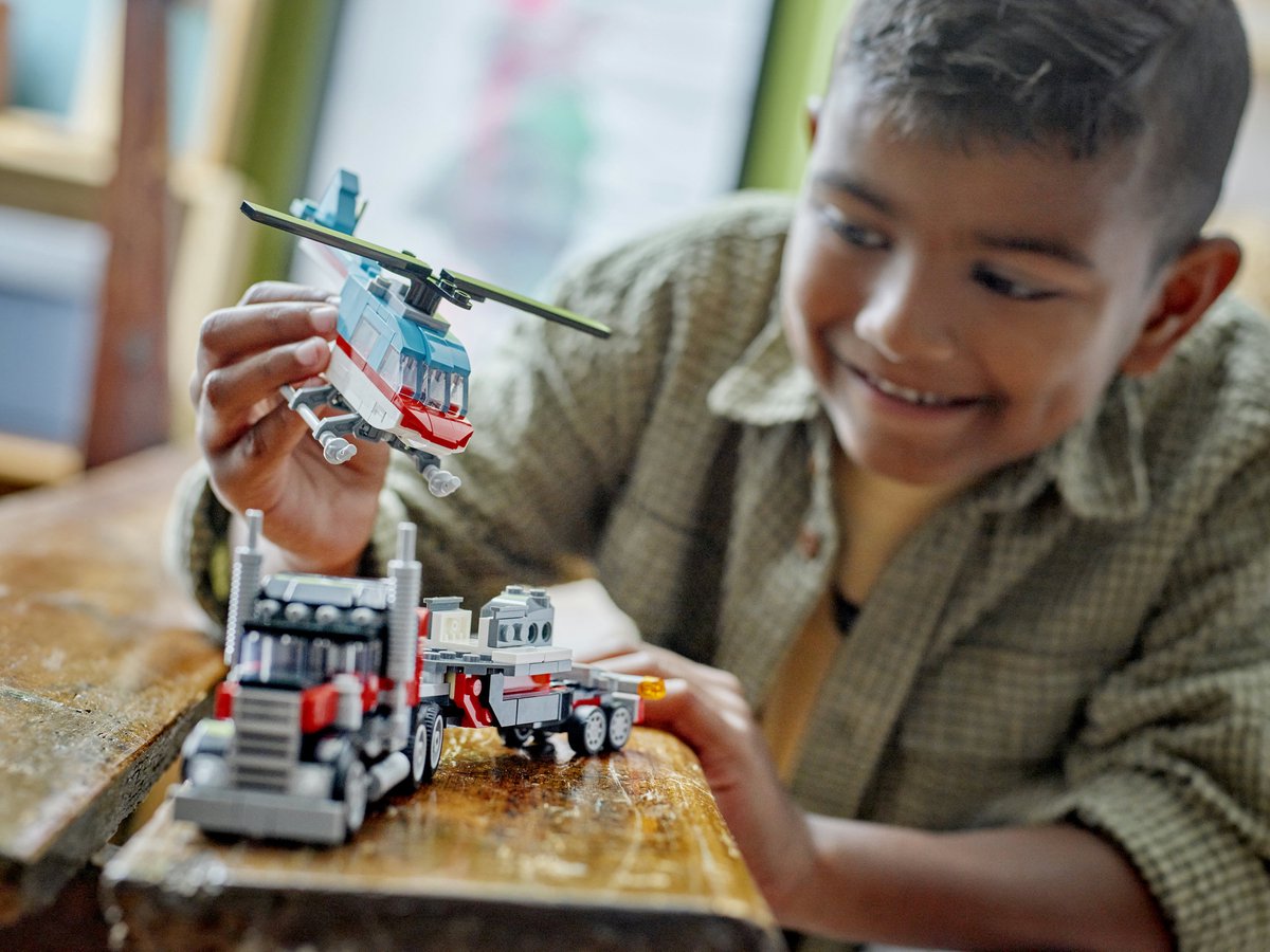 LEGO Creator 3in1 Truck met helikopter - 31146 — afbeelding 15