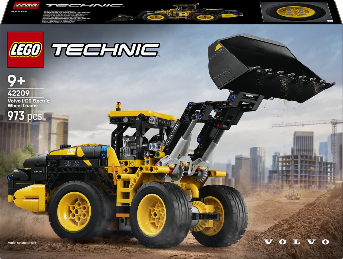 LEGO Technic Volvo L120 Electric Wiellader Speelgoed Set - 42209 — afbeelding 17