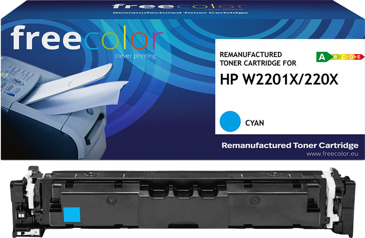 HP W2201X - toner FREECOLOR - HC- Cyan 5500p