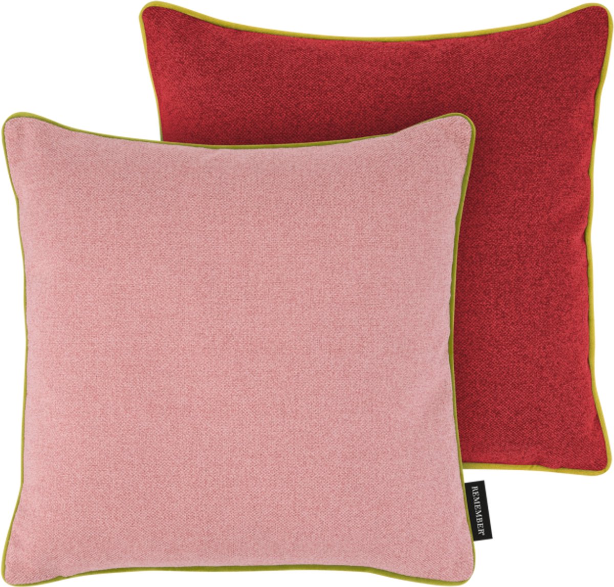 Remember - Kussen 'Cranberry' - 1 Stuk - Rood/roze