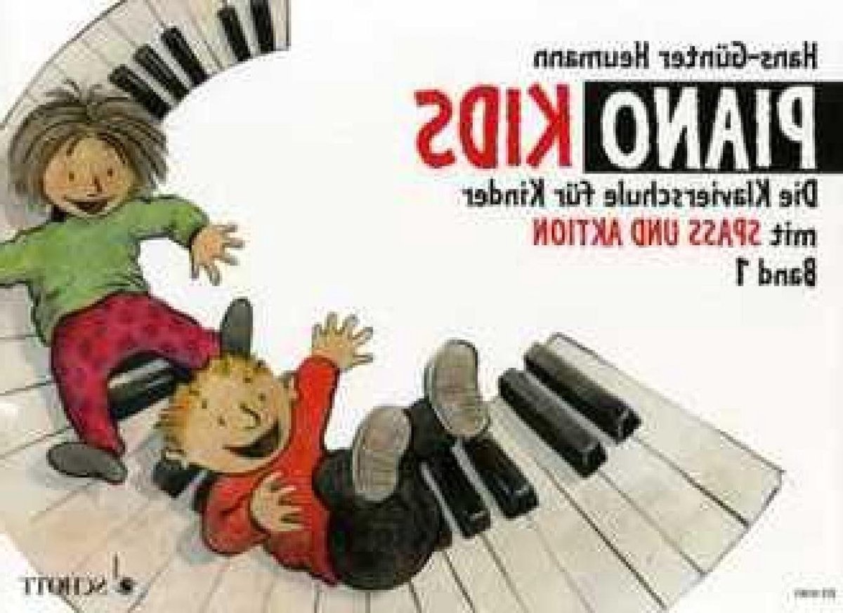 Pianoboek - Muziekboek Lesboek - Kinderen Leren Spelen - Eerste Klavierschule - 30 cm hoog - Niet gespecificeerd