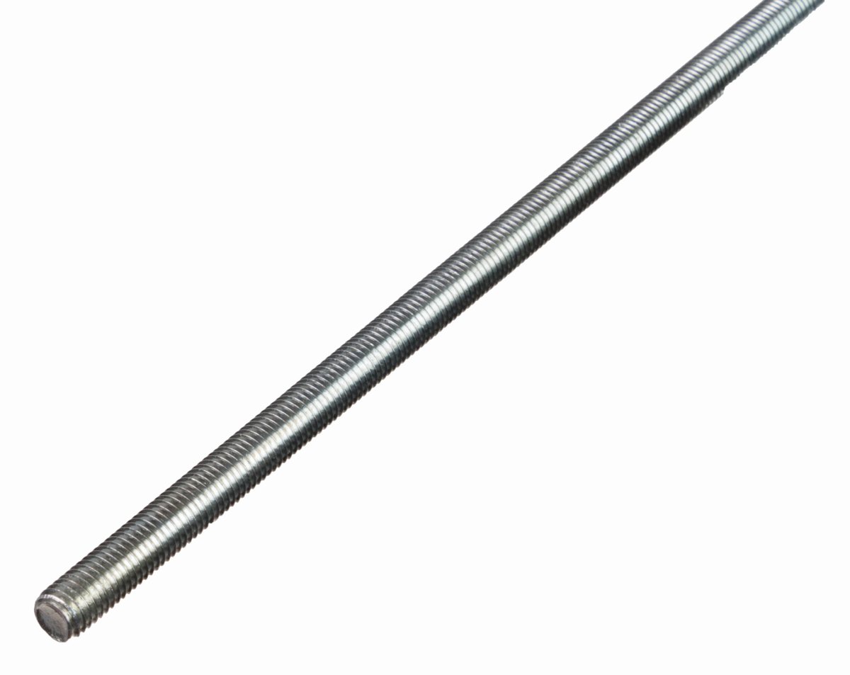 Alberts 498658 draadstang | elektrolytisch blauw verzinkt | lengte 1000 mm | schroefdraad M10 | set van 10