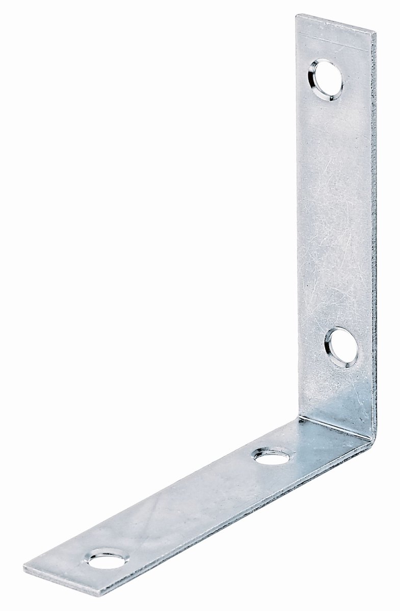 Alberts 849412 stoelhoek | sendzimir verzinkt | 75 x 75 x 16 mm | set van 50