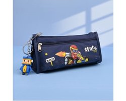 Pennenzak - Potlooddoos - Schooletui - Etui - Schrijfwaren - Schoolspullen - Voor Pennen Potloden - Cadeau - Student - Jongen - Pencil Case - Stationery - School Supplies - For Pens Pencils - Gift - Boys – Racer