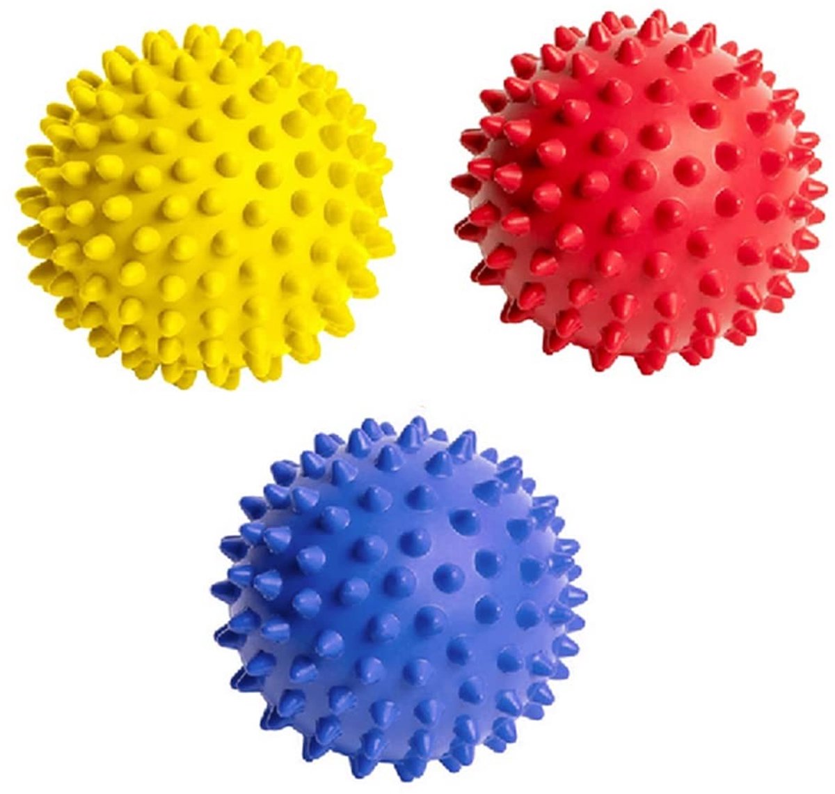 Store_8 - Massageballen - Stekelige massageballen - Pijnverlichting - 7,5 cm - Diep weefselherstel - Geschikt voor rug, schouder, voetboog - Willek...