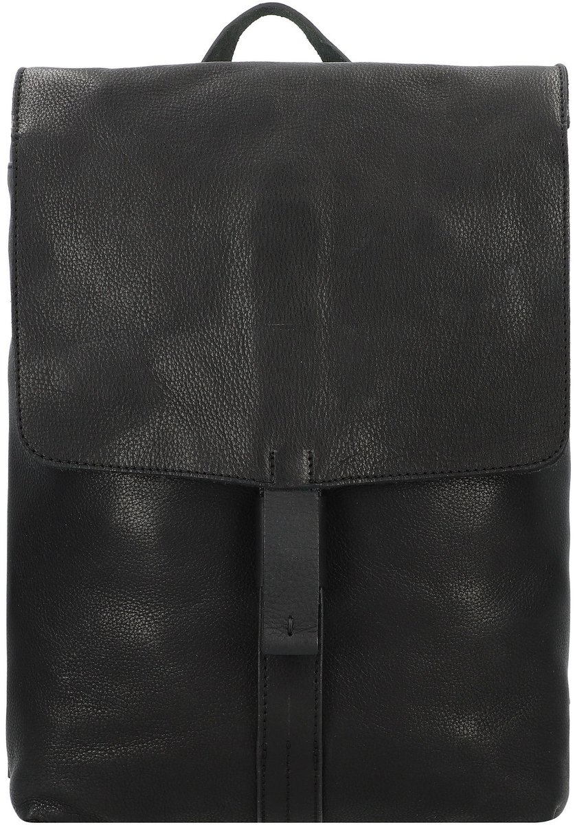 Harold's Lift Stad rugzak Leer 33 cm - schwarz