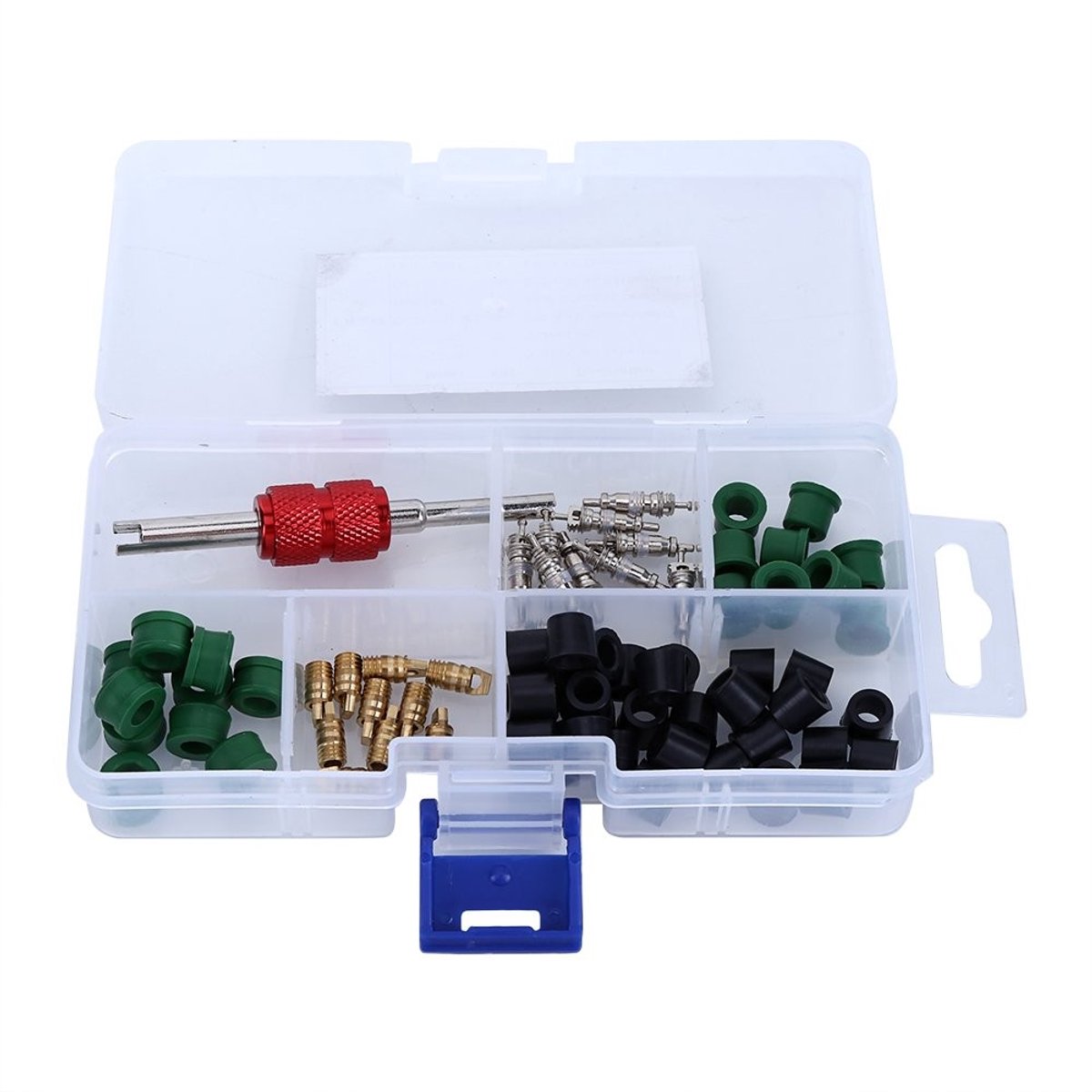 VT Goods - Box met 71-delige Accessoires voor Auto Airconditioning - Onderhoudsset - Normaal - Vervangingsonderdelen - Handig voor reparaties - Incl..