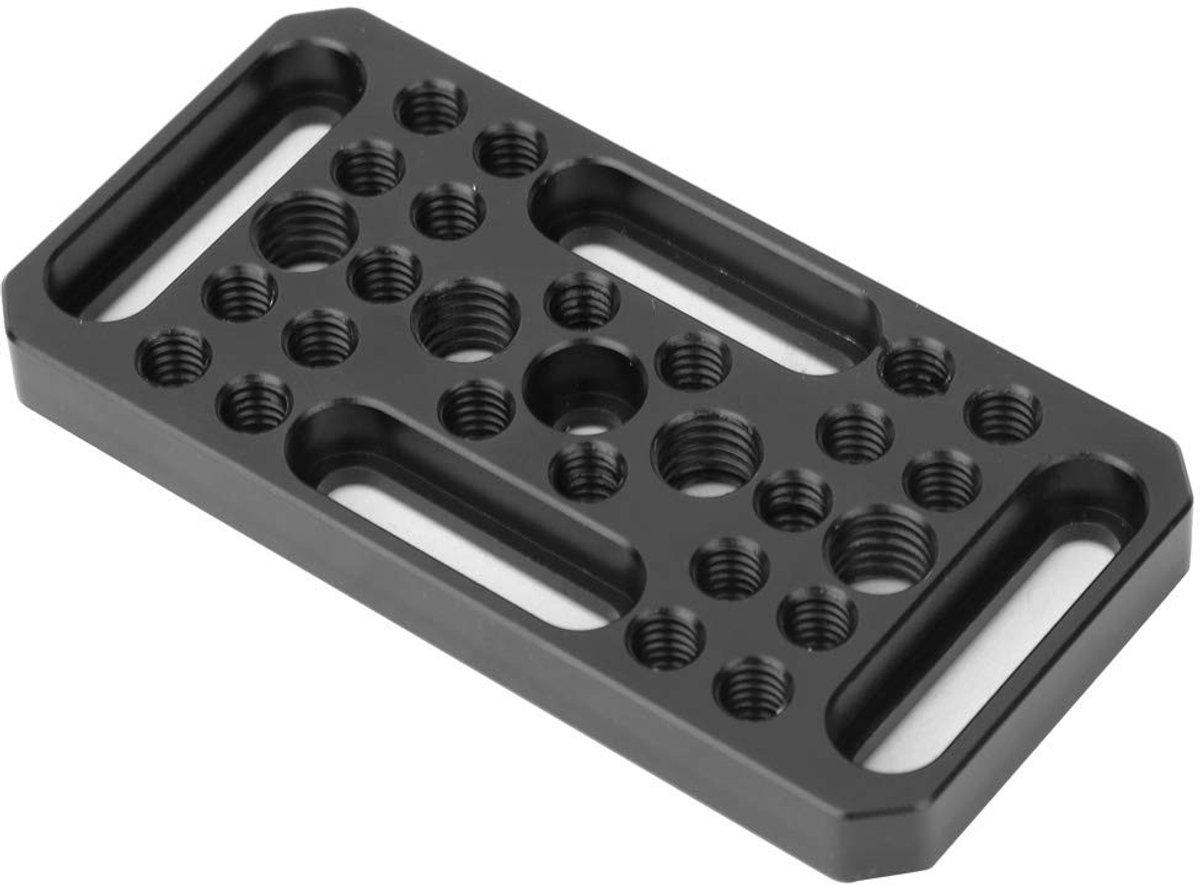 Store_7 - Universele Cheese Plate - DSLR-camera ondersteuning - Aluminium video switching - Lichtgewicht en compact - Perfect voor videoproductie e...