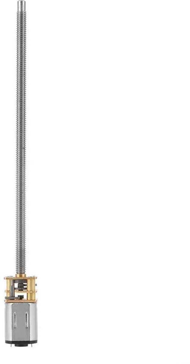 Krachtige N20 Gear Motor 6V 12V met Lange Output Shaft M4 X 100mm voor 12V Toepassingen en 300RPM Prestaties