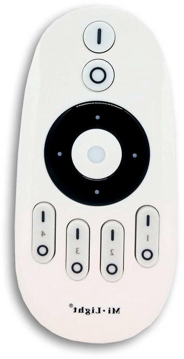 Led draadloze afstandsbediening - CCT controller - Led strips bedienen - 4 zones bediening - 30 meter bereik - Wit