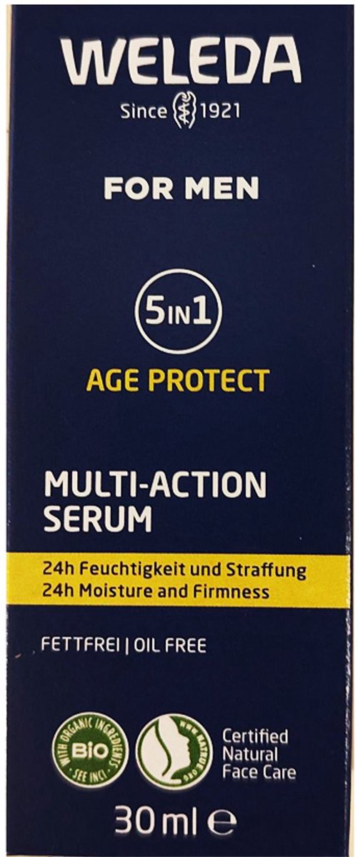 Weleda Men Verzorgingsset in Transparant Tasje – Compleet en Natuurlijk Verzorgingspakket: showergel 3in1- serum 30ml; shaving cream en aftershave balm — cadeau in Verzorging - foto 6