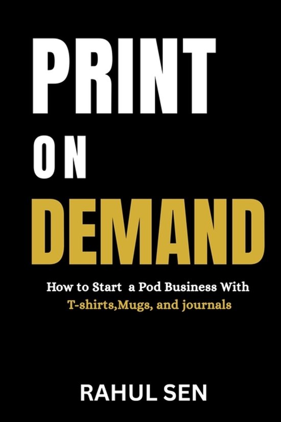 Print on Demand for Beginners - cover