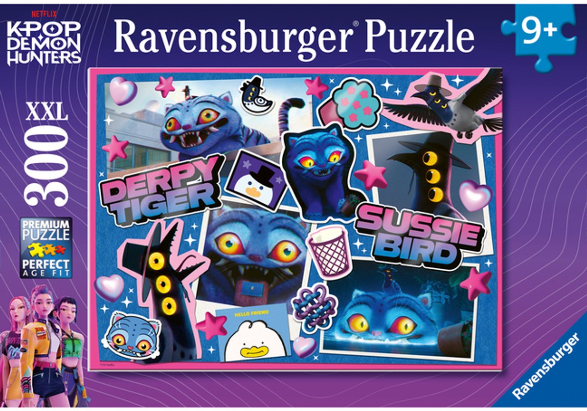 Ravensburger K-Pop Demon Hunters XXL Puzzel 300 Stukjes –