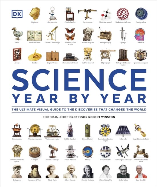 DK Definitive Visual Histories- Science Year by Year - cover