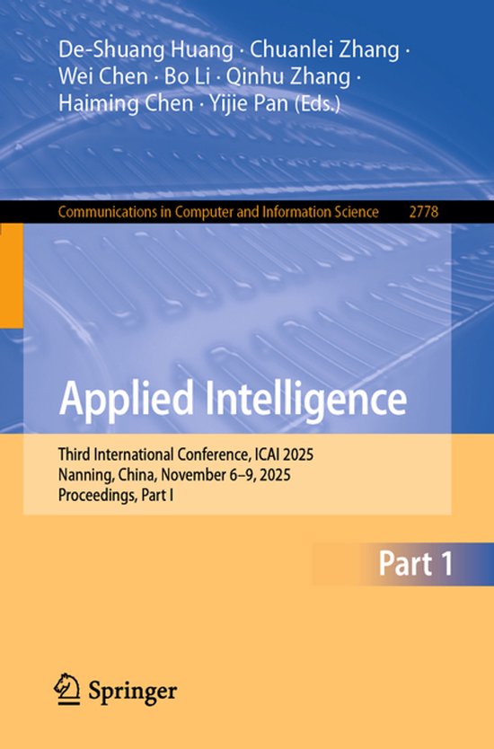 Communications in Computer and Information Science2778- Appl ... - cover