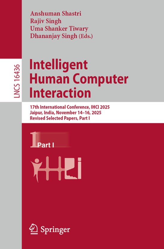 Lecture Notes in Computer Science16436- Intelligent Human Co ... - cover