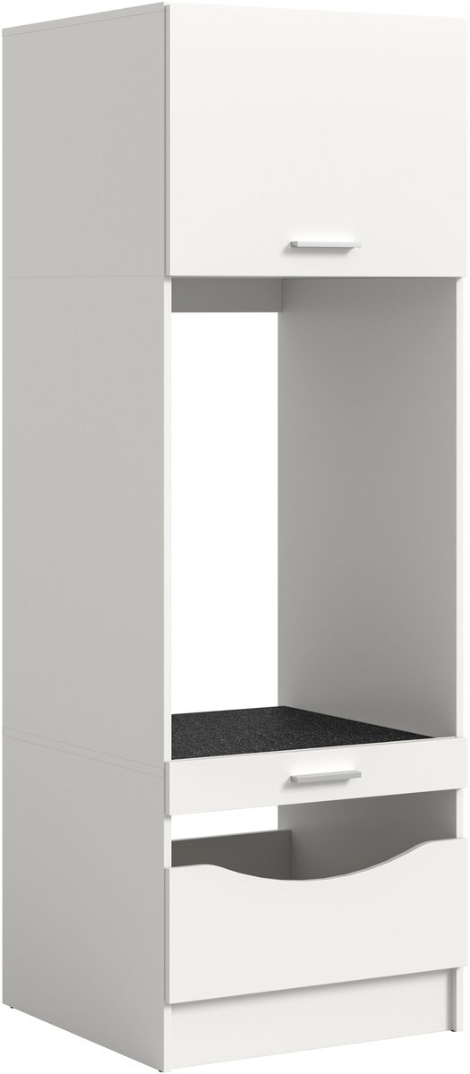 xonox.home Free wasmachinekast (B/H/D: 66x195x68 cm) in wit imitatie