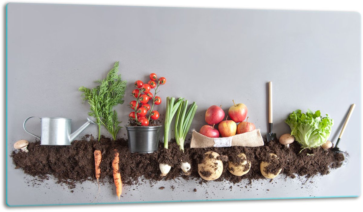 TMK ArtDeko - Snijplank - Glas - 52x30cm - Inductie Compatibel