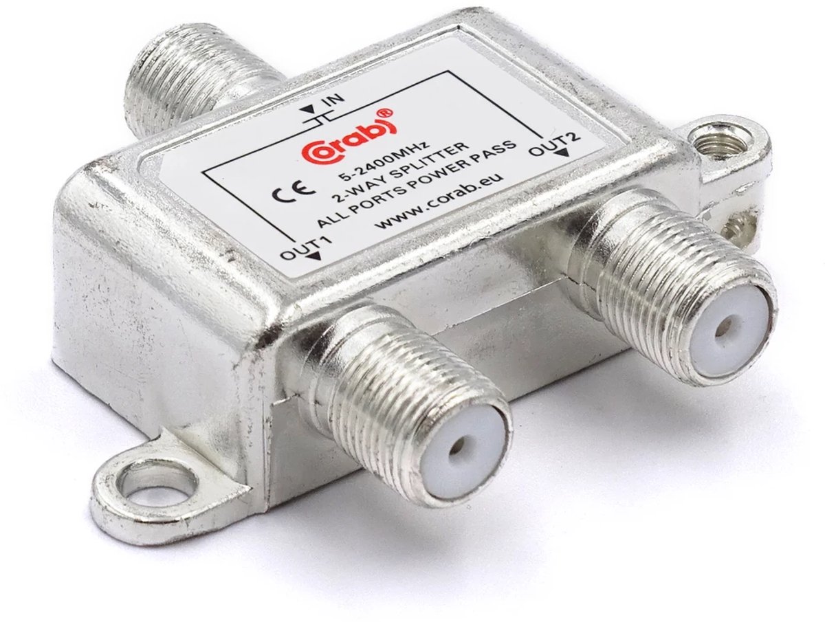 Corab 2 - SAT-signaalversterker - 1x2 Uitgangen - 5-2400 MHz