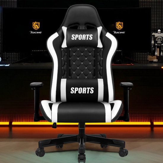 Hiaonyx Racing Gaming Stoel Verstelbaar Paars - Hiaonyx - €189,99