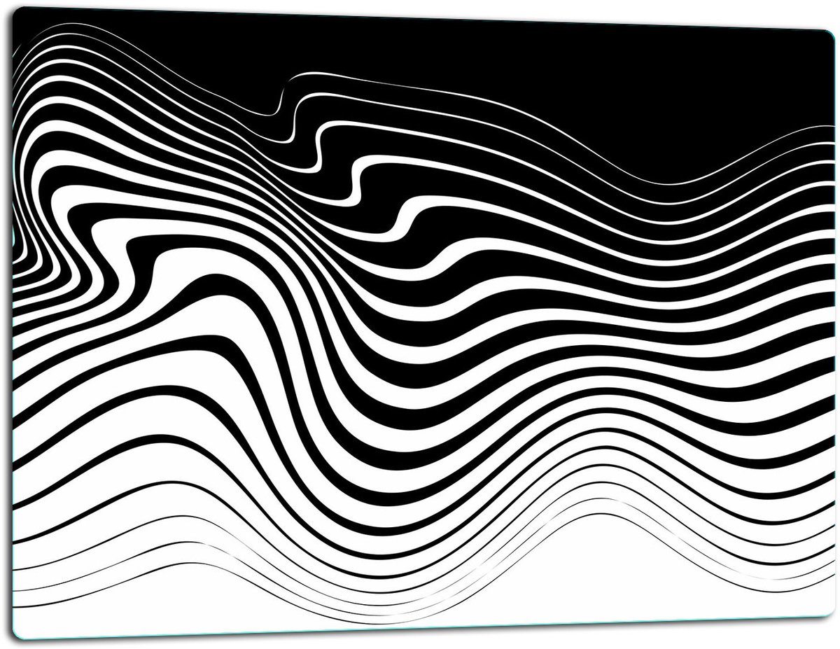 TMK ArtDeko - Snijplank - Glas - 52x40cm - Moderne Design