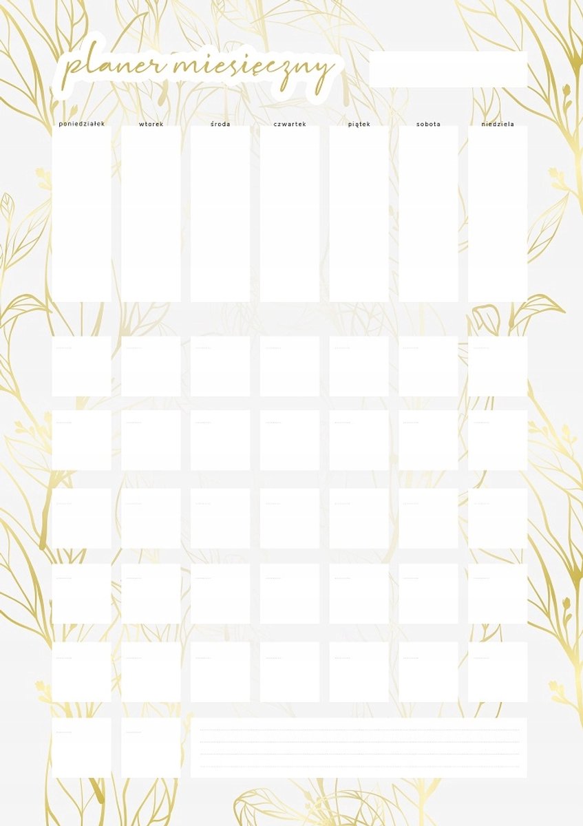 Wallvy - Magnetische Planningskalender - Maand Planner - 30x42.5cm - Personaliseerbaar