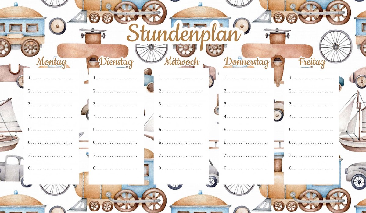 Wallvy - Magnetische Lesplanner - 30x17,5 cm - Hoogwaardige Druk