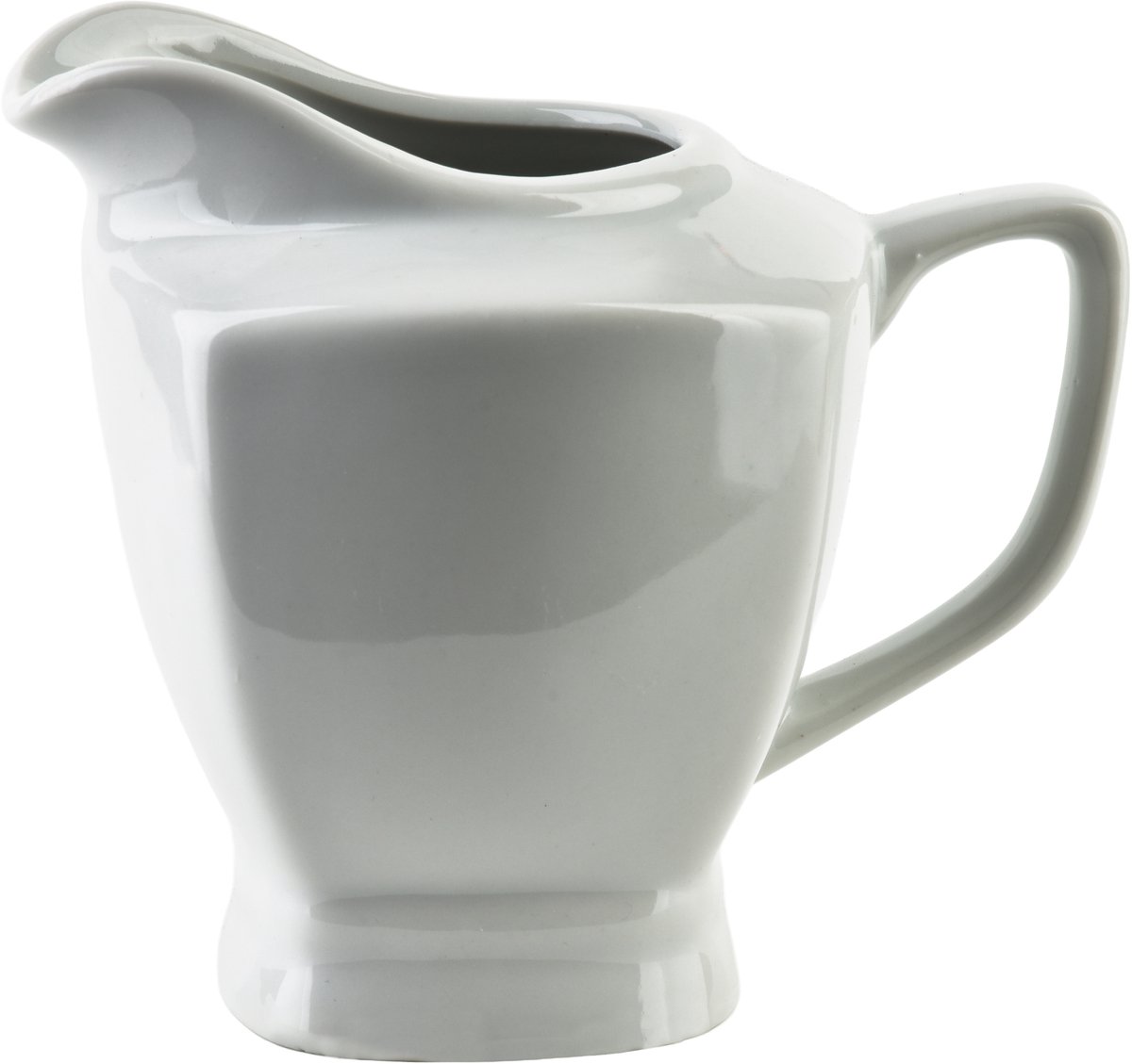 Mondex BASIC Serie - Porseleinen Melkkannetje - 210ml - Klassiek Design - Comfortabel Handvat