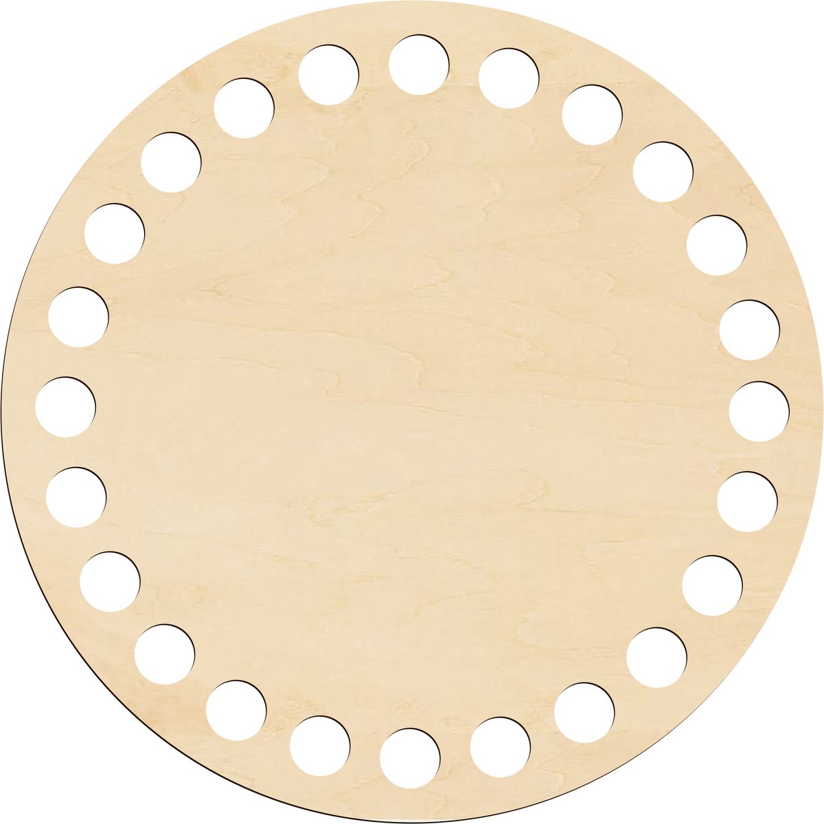 SMX Design - Ronde Basis voor Mand - Birch Multiplex - 13cm - FSC gecertificeerd