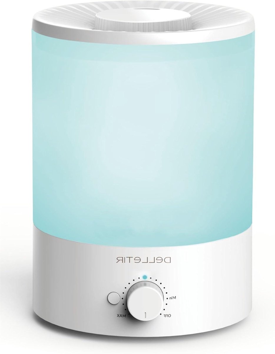 Luchtbevochtiger - Vernevelaar Diffuser - Luchtkwaliteit Verbeteren - 7 Kleur LED - 3.5 Liter - Wit