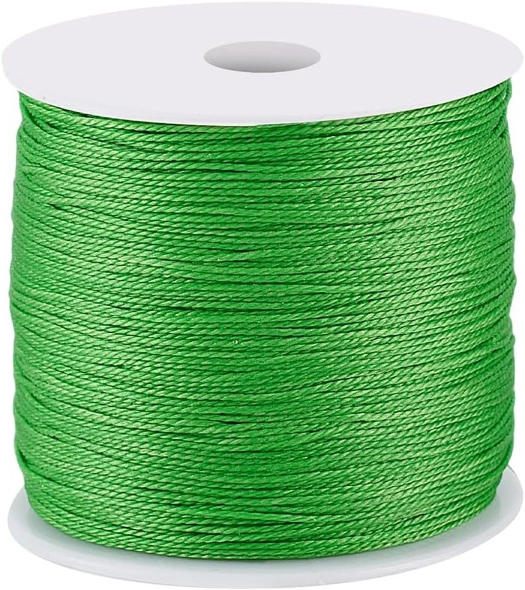 0.5mm Gewaxed Koord 115m - Groene Waxed Draad voor DIY Armbanden, Kettingen en Macramé Projecten